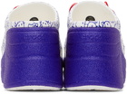 Crocs White & Blue Hello Kitty Siren Heels