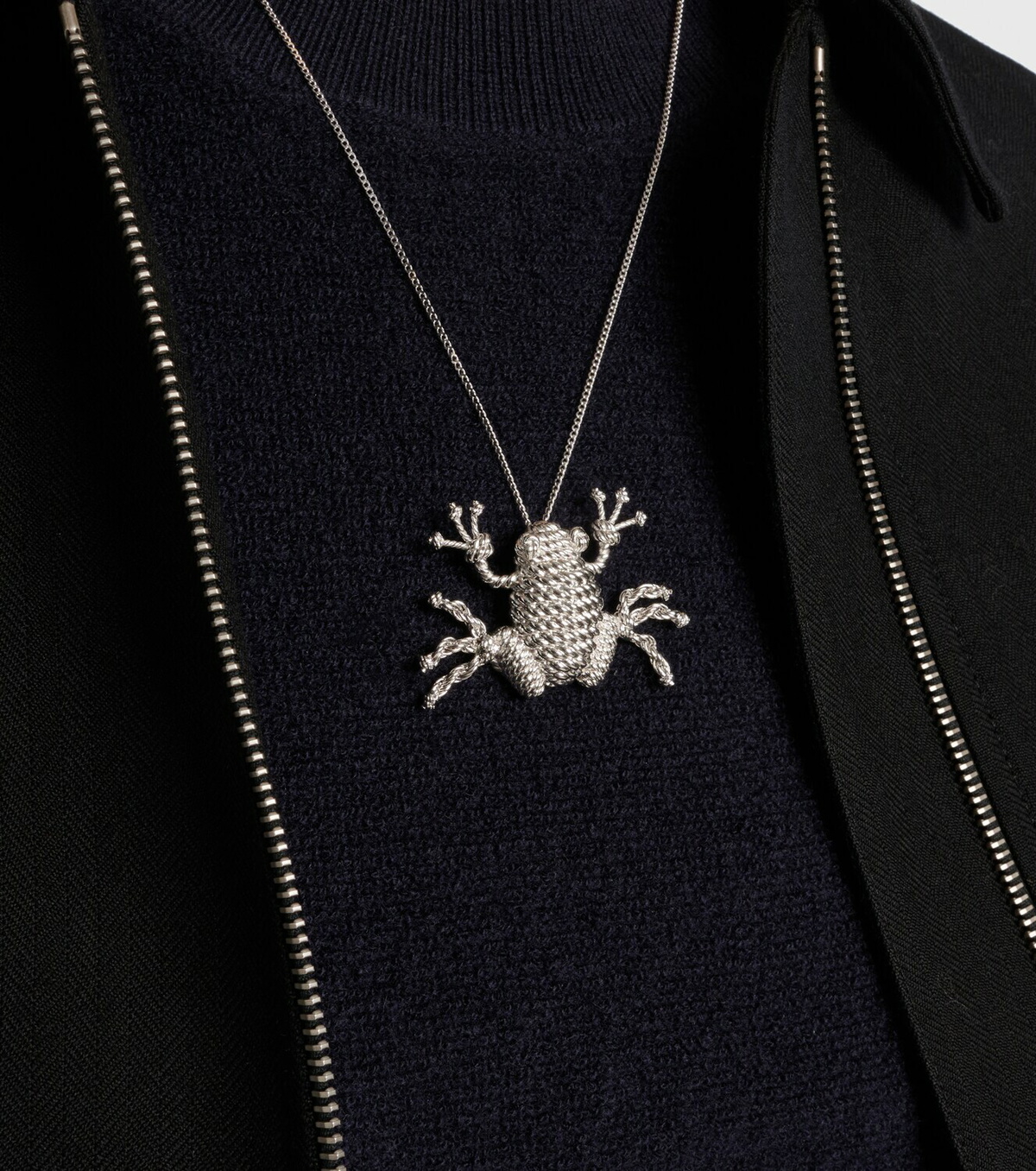 Loewe Frog pendant necklace