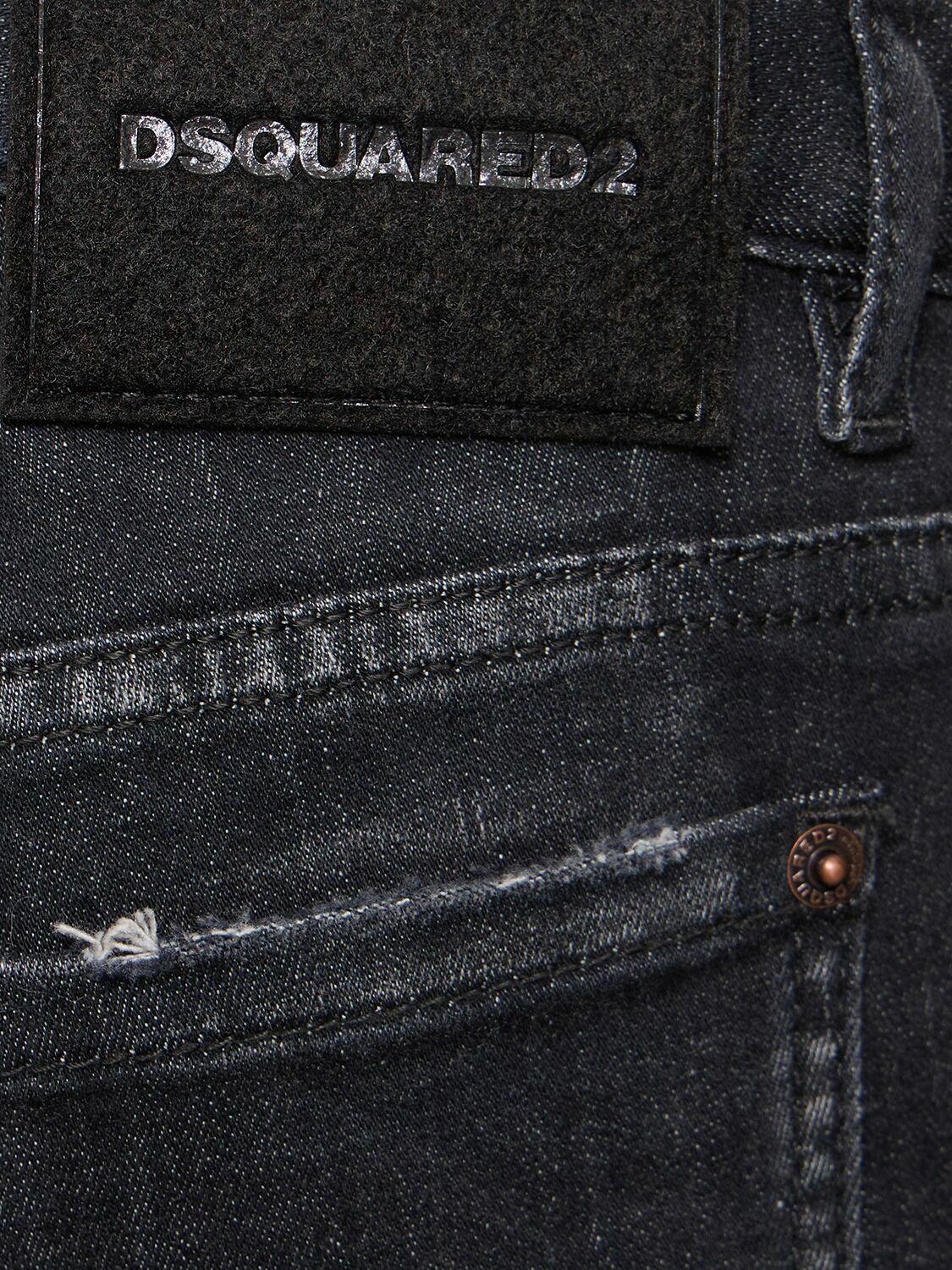 DSQUARED2 - Jennifer Low-rise Denim Skinny Jeans Dsquared2