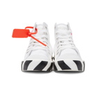 Off-White White Vulcanized High-Top Sneakers