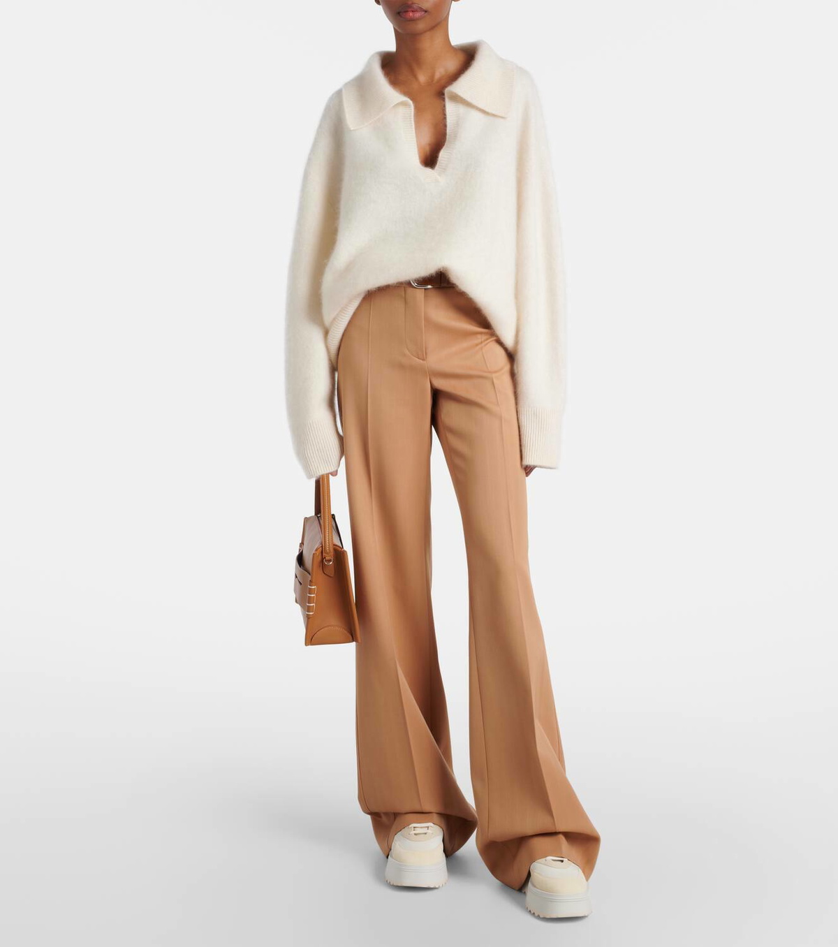 Clergerie Awake suede platform sneakers