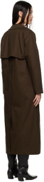 Paloma Wool Brown Pauet Trench Coat