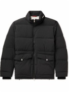 Brunello Cucinelli - Quilted Shell Hooded Down Jacket - Black