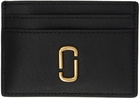 Marc Jacobs Black 'The J Marc' Card Holder