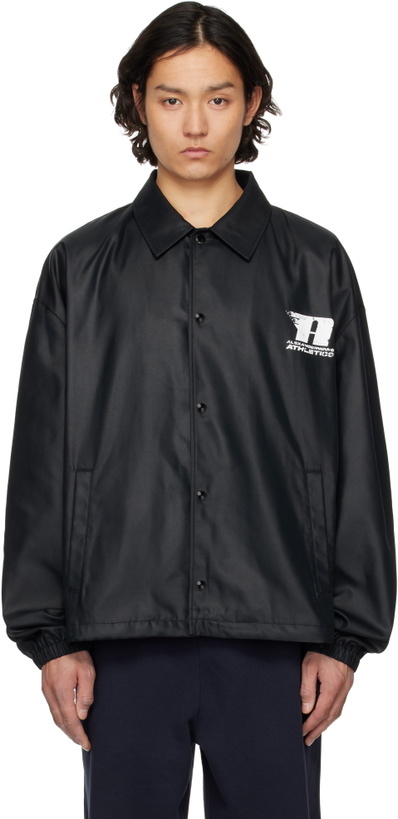 Photo: Alexander Wang Black Canvas Coach Jacket