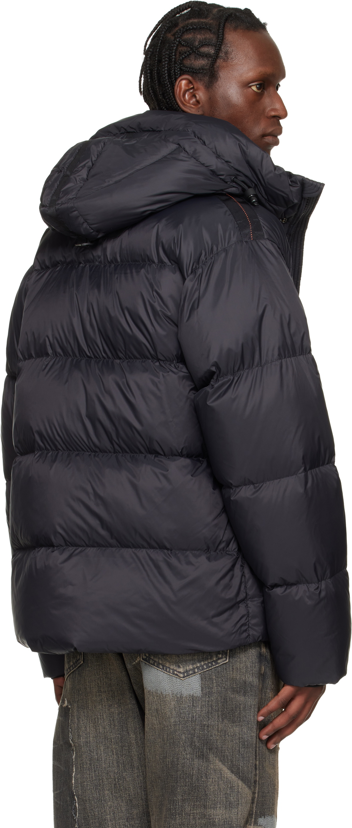 Parajumpers Black Cloud Hooded Down Jacket