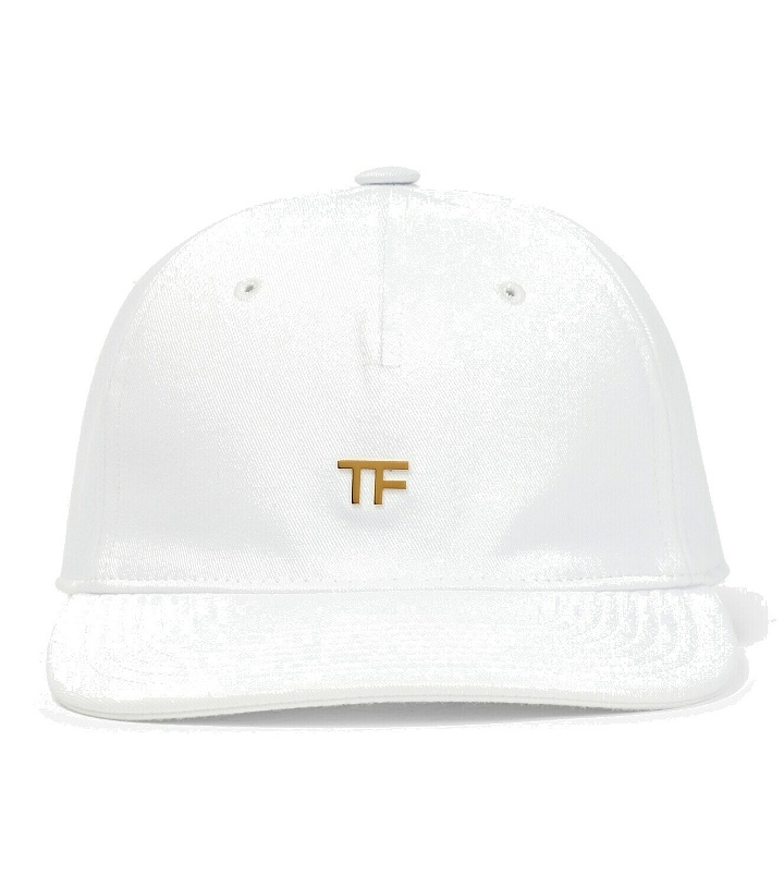 Photo: Tom Ford - Logo cotton canvas baseball cap