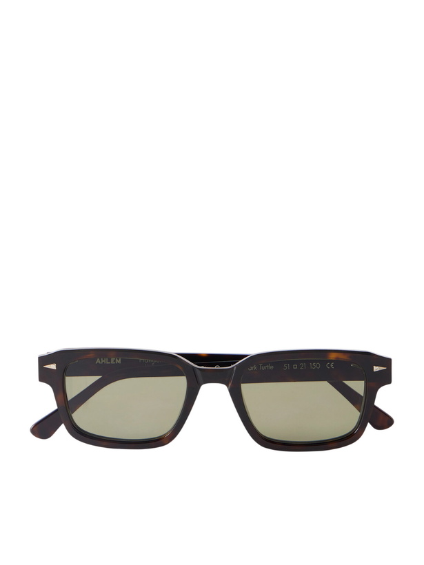 Photo: AHLEM - Rive Gauche Square-Frame Acetate Sunglasses