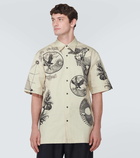 Dries Van Noten Cassidye printed cotton poplin shirt