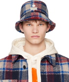 Isabel Marant Beige Check Bucket Hat