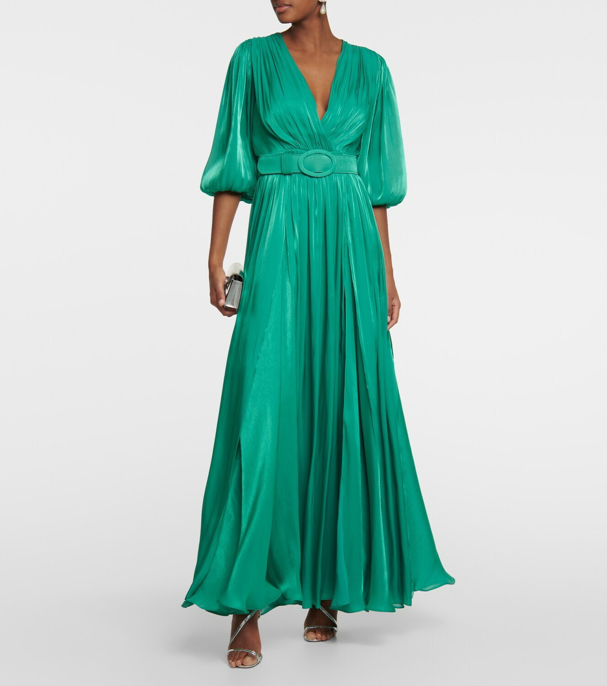 COSTARELLOS コスタレロス ワンピース Brennie georgette 955187 Costarellos Brennie georgette gown Costarellos