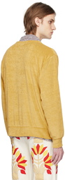 NEEDLES Yellow Y-Neck Cardigan