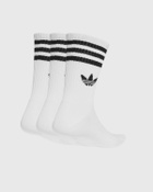 Adidas 3S CREW S 3P White Mens Sock