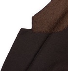 BOTTEGA VENETA - Mohair and Wool-Blend Suit Jacket - Brown
