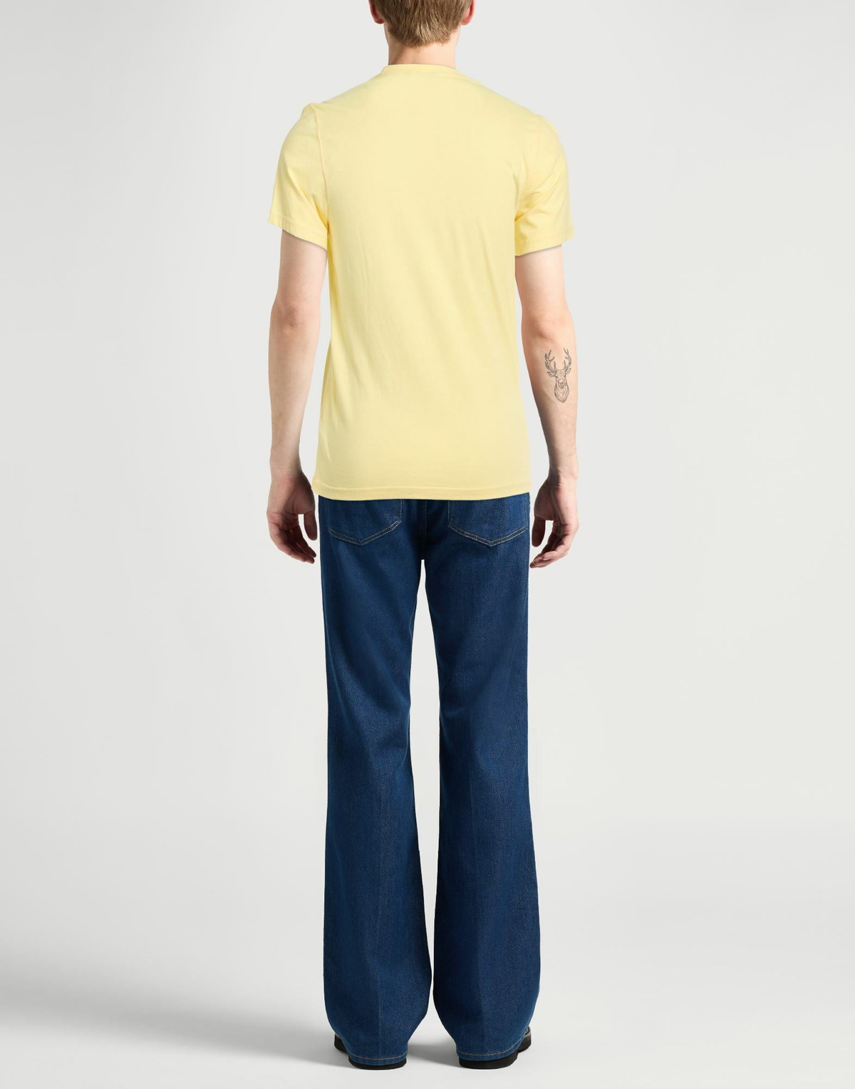Barbour Mens T-shirt in Yellow