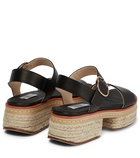 Gabriela Hearst - Ryka leather espadrille sandals