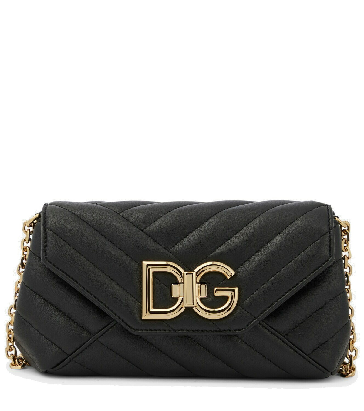 Dolce & Gabbana White Leather Small Backpack