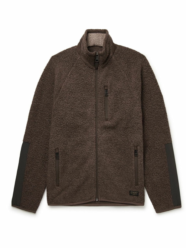 Photo: Purdey - Shell-Trimmed Bouclé Jacket - Brown