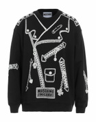Moschino Mens Sweatshirt in Black