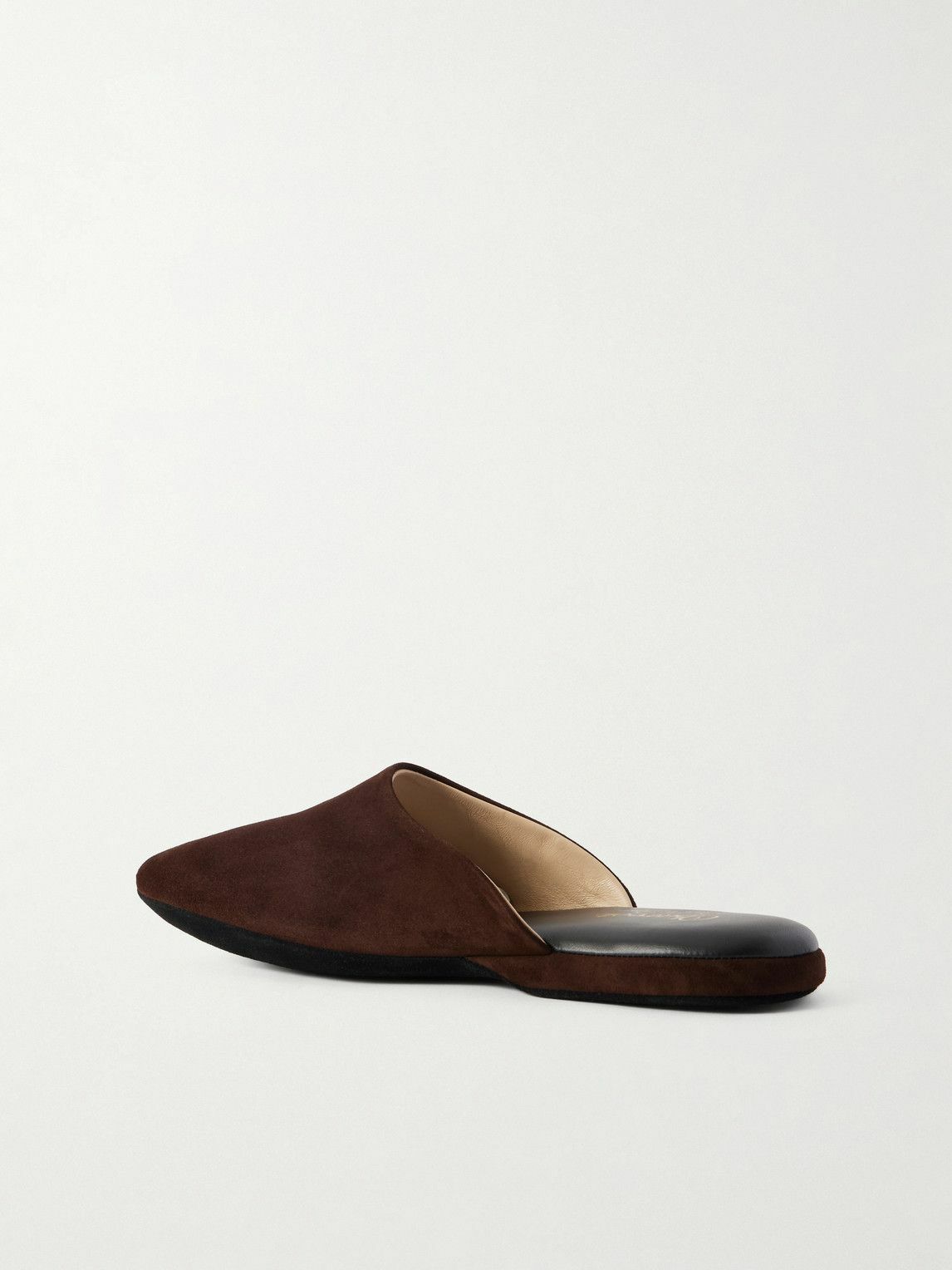 Charvet - Suede Slippers - Brown