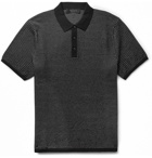 rag & bone - Finn Cotton and Nylon-Blend Polo Shirt - Black