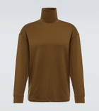 Lemaire Cotton jersey turtleneck top