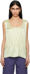 The Row Green Dinara Tank Top