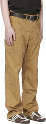 RRL Tan Herringbone Twill Cargo Pants