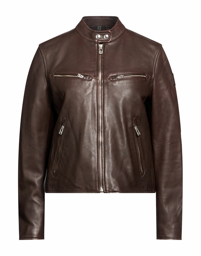Photo: Belstaff Womens Jacket Dark in Brown