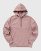 Carhartt Wip Hooded Chase Sweat Pink - Mens - Hoodies