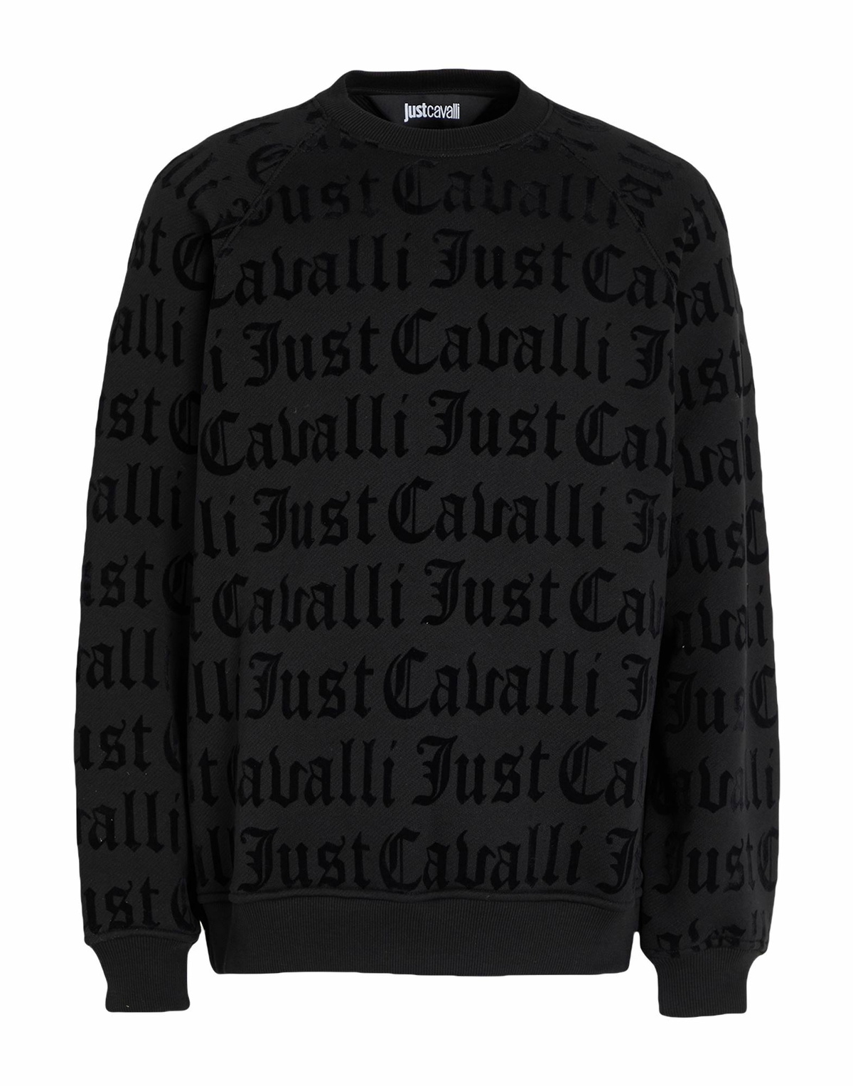 Just Cavalli Mens Sweatshirt in Black