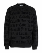 Just Cavalli Mens Sweatshirt in Black