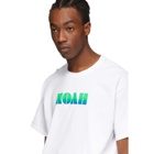 Noah NYC White Gradient Logo T-Shirt