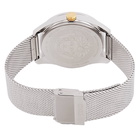 Versace New V Circle Quartz Mens Black Guilloche Dial Watch VE8A00324
