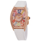 Franck Muller Curvex CX Automatic Diamond Ladies Watch CX 30 SC AT FO D CD 5N (WHITE)