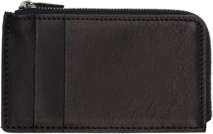 Photo: YOHJI YAMAMOTO Black Mini Card Wallet