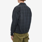 Eastlogue Men's French Coach Jacket in Black/Grey Check