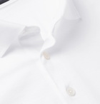 Ermenegildo Zegna - Slim-Fit Cotton-Jersey Polo Shirt - White