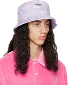 JACQUEMUS Purple Le Papier 'Le Bob Gadjo' Bucket Hat