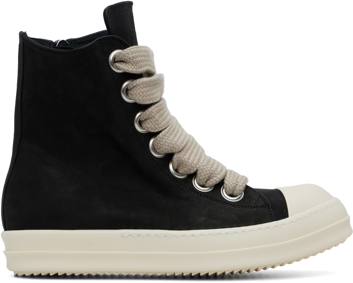 トップス rick owens Rick Owens DRKSHDW lace-up Zip Sneakers | Black | FARFETCH