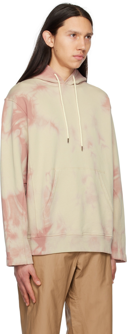 Nicholas Daley Pink Tie-Dye Hoodie