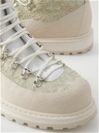 Diemme - Roccia Vet Suede and Rubber Hiking Boots - White