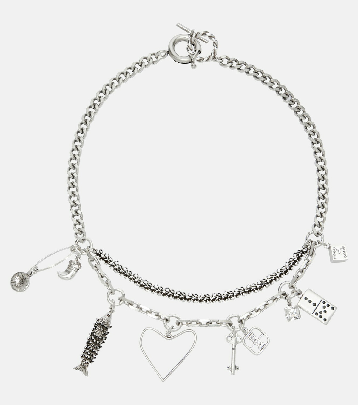 Isabel Marant Embellished chain necklace