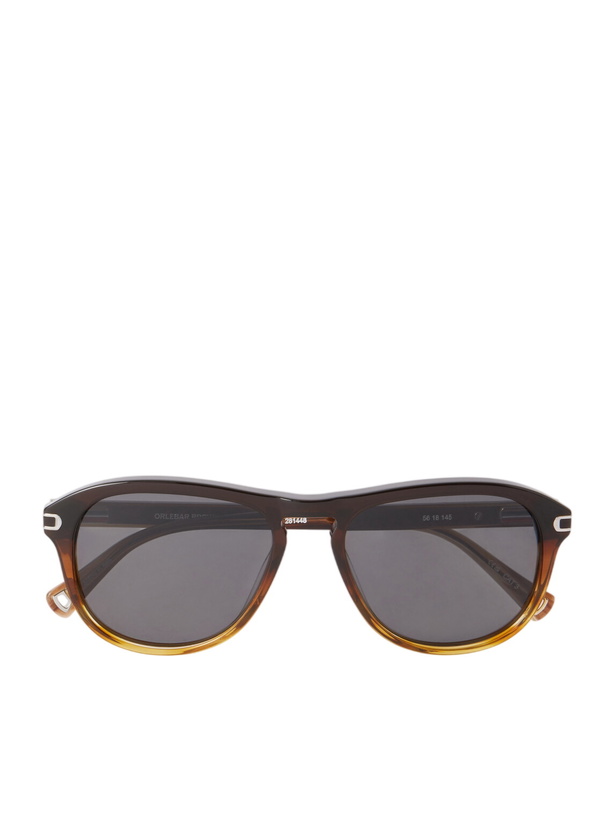 Photo: Orlebar Brown - The Danny D-Frame Acetate Sunglasses