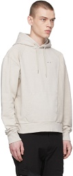 HELIOT EMIL Taupe Phylum Hoodie