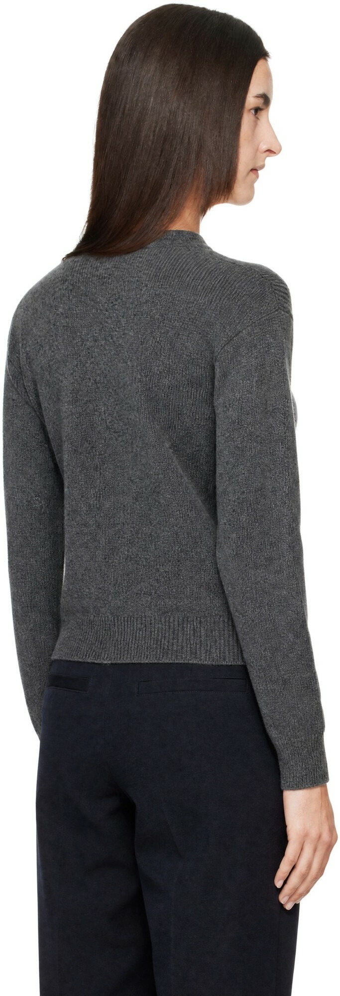 A.P.C. Gray Lila Cardigan