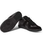 Maison Margiela - Replica Leather and Suede Sneakers - Men - Black