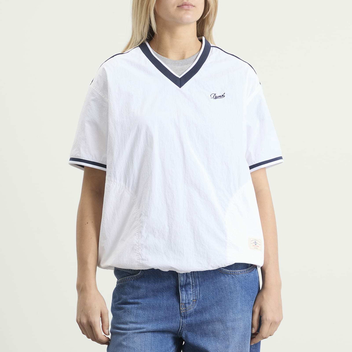 DUNST Women's Woven Top in White