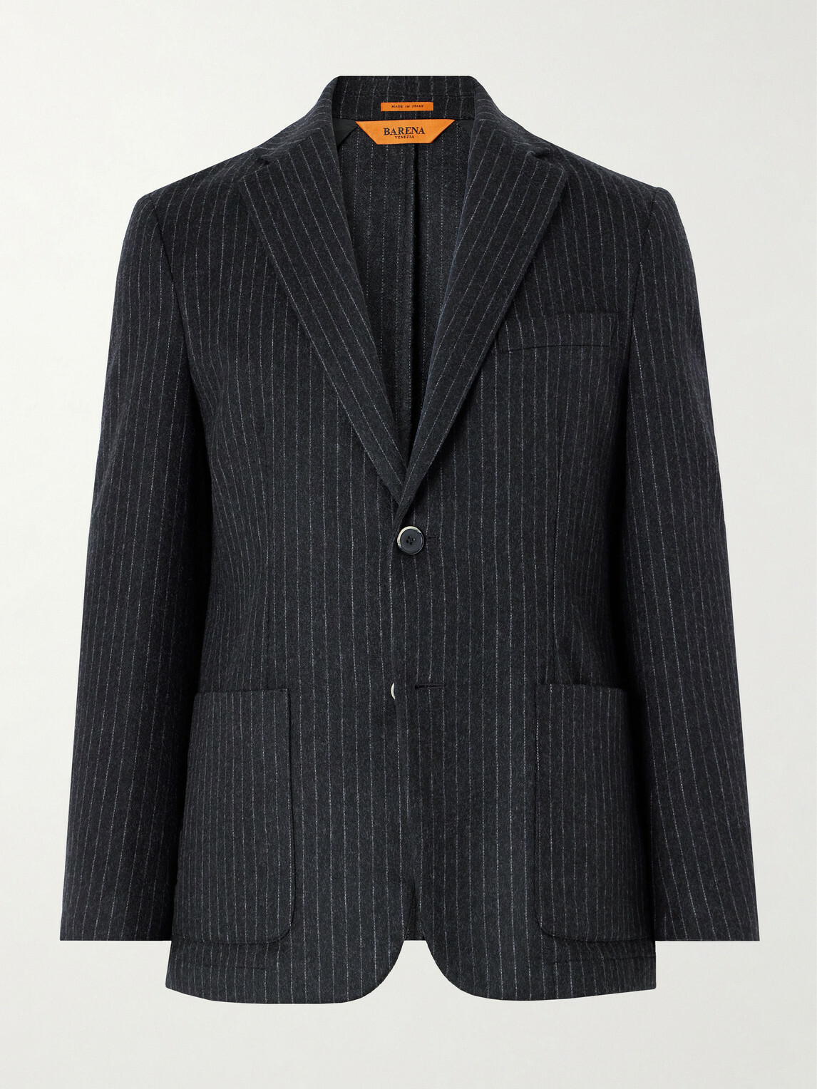 Barena - Pinstriped Wool-Blend Blazer - Gray