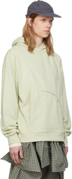 POST ARCHIVE FACTION (PAF) Yellow 8.0 Center Hoodie